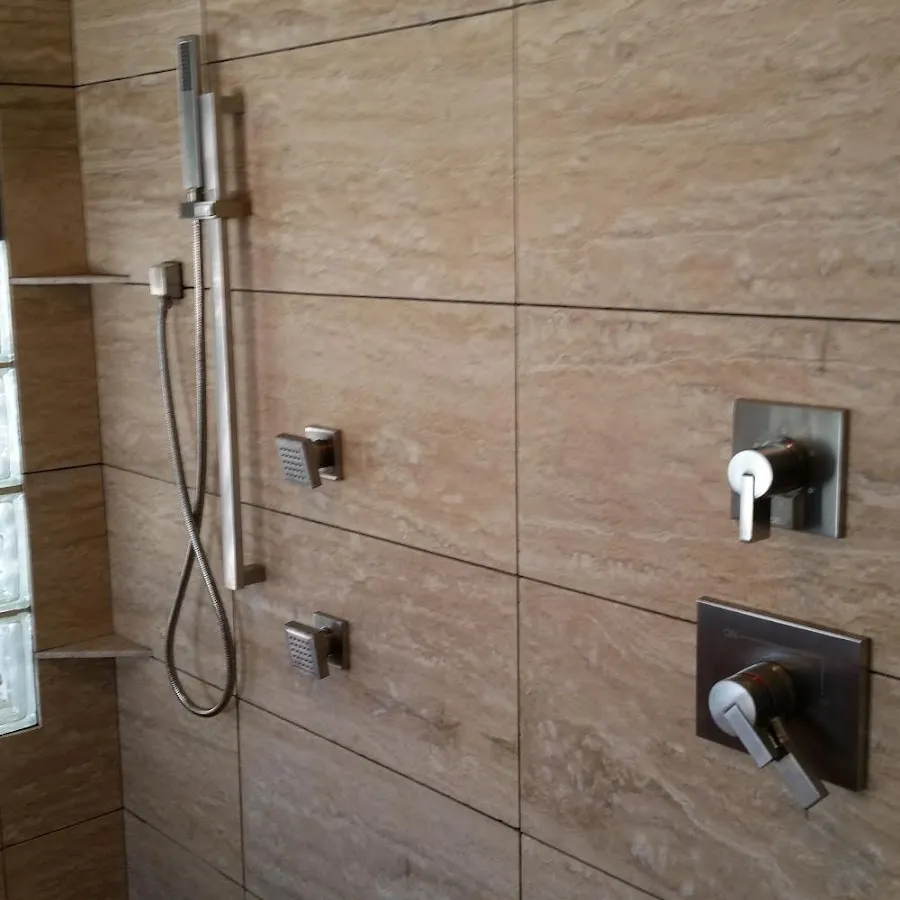 Shower fixture installation for Gas Line Repair in Howell